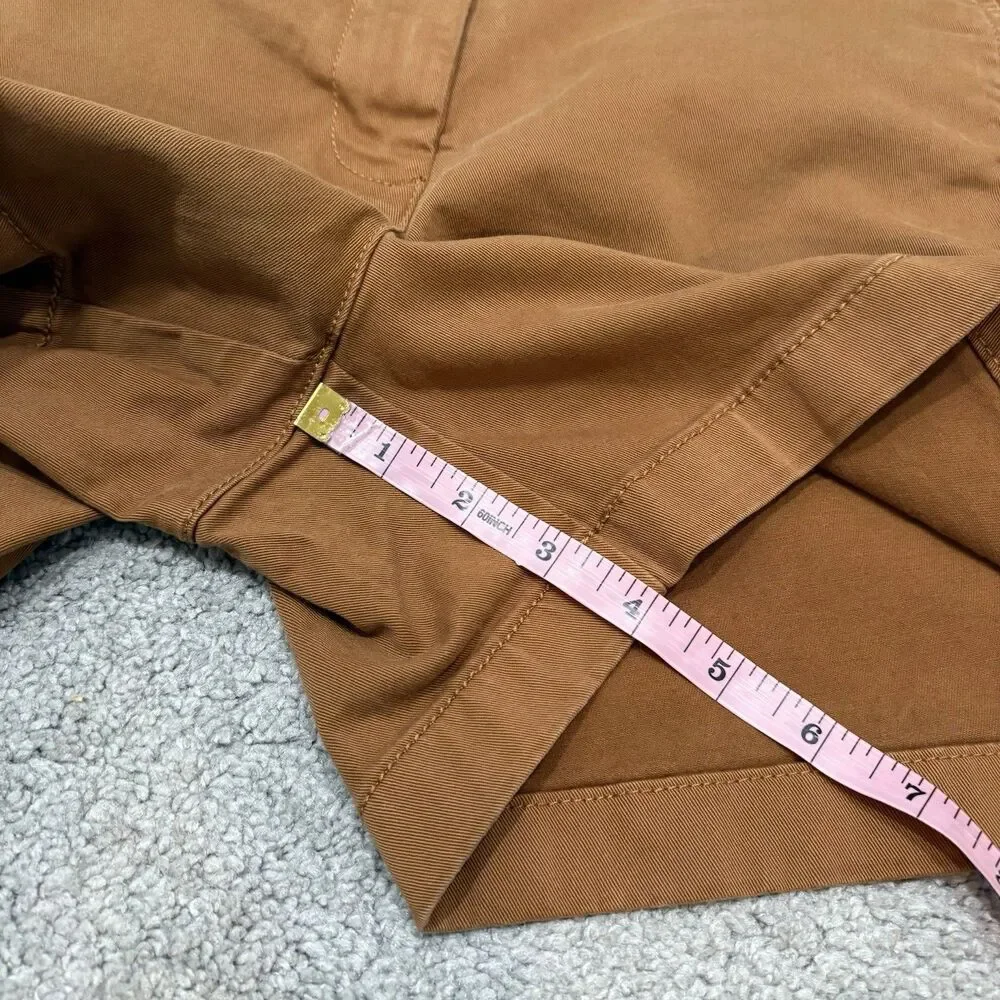 J. Crew 4” Stretch Chino Shorts Honey Brown Size 4